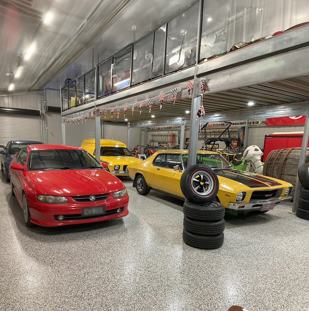 Mancave and Workshop